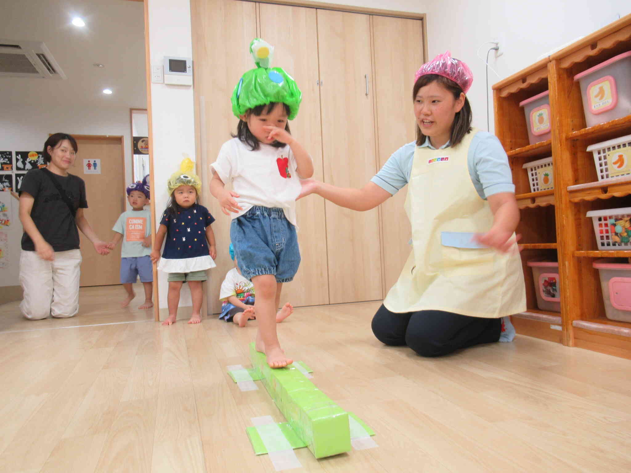 運動会（2歳児うさぎ組）｜ニチイキッズ柏原保育園｜ニチイキッズ